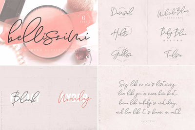 The Beautiful Hand Lettered Font Bundle - 28+ Fonts & Extras - Artixty