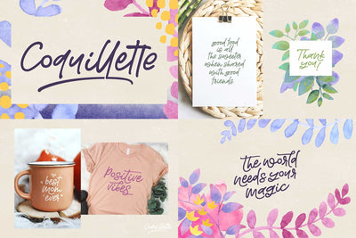 The Beautiful Hand Lettered Font Bundle - 28+ Fonts & Extras - Artixty