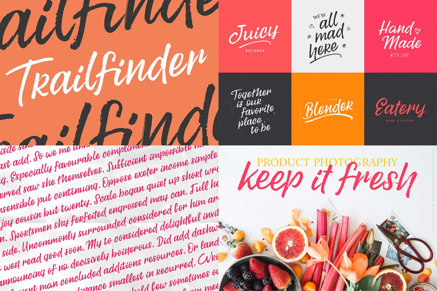 The Beautiful Hand Lettered Font Bundle - 28+ Fonts & Extras - Artixty
