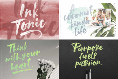 The Beautiful Hand Lettered Font Bundle - 28+ Fonts & Extras - Artixty