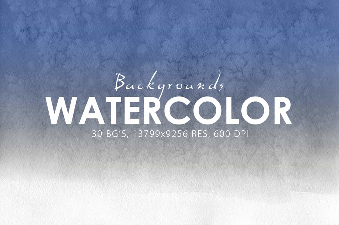 Colossal Watercolor Backgrounds Bundle - 500+ Backgrounds - Artixty