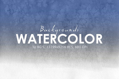 Colossal Watercolor Backgrounds Bundle - 500+ Backgrounds - Artixty