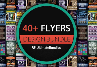 40+ Impressive Flyers Design Template Bundle - Artixty