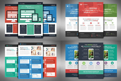 40+ Impressive Flyers Design Template Bundle - Artixty