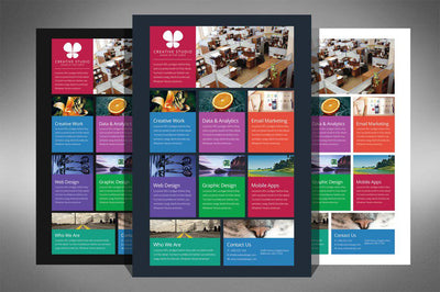 40+ Impressive Flyers Design Template Bundle - Artixty