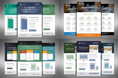 40+ Impressive Flyers Design Template Bundle - Artixty