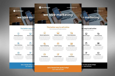 40+ Impressive Flyers Design Template Bundle - Artixty