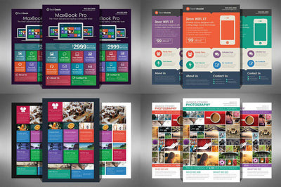 40+ Impressive Flyers Design Template Bundle - Artixty