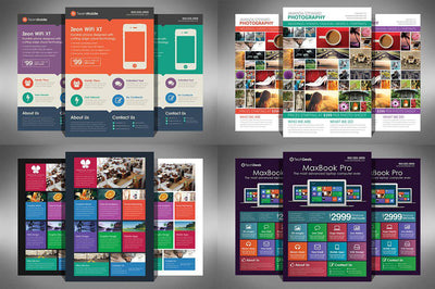 40+ Impressive Flyers Design Template Bundle - Artixty