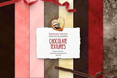 Watercolor Digital Papers and Textures Collection - Artixty