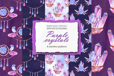 Watercolor Digital Papers and Textures Collection - Artixty