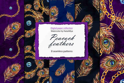 Watercolor Digital Papers and Textures Collection - Artixty