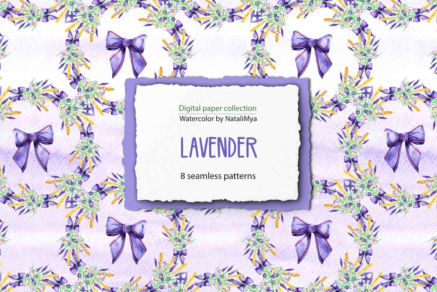 Watercolor Digital Papers and Textures Collection - Artixty