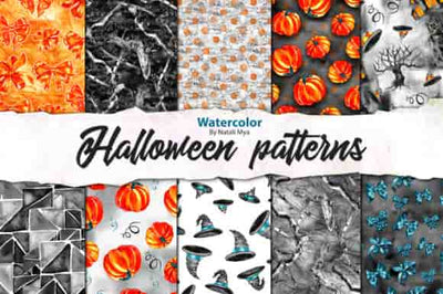 Watercolor Digital Papers and Textures Collection - Artixty