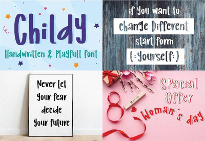 The Big Bundle Of 25 Premium Fonts - Artixty