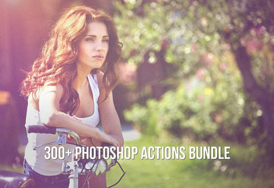 300+ Incredible Photoshop Actions Bundle - Artixty