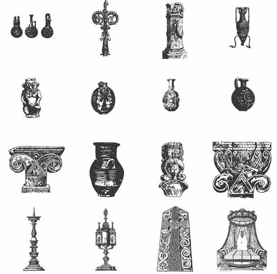 The Vintage Illustrations Bundle - 1391 Design Elements - Artixty