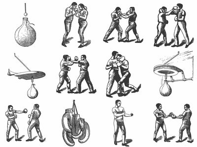 The Vintage Illustrations Bundle - 1391 Design Elements - Artixty