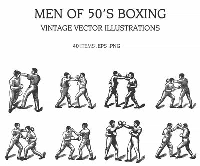 The Vintage Illustrations Bundle - 1391 Design Elements - Artixty