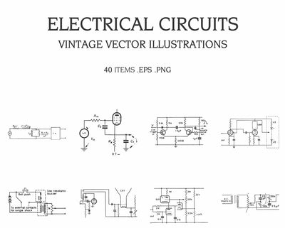 The Vintage Illustrations Bundle - 1391 Design Elements - Artixty