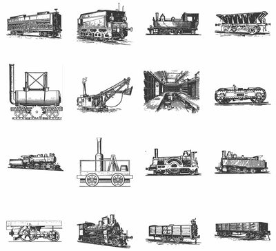 The Vintage Illustrations Bundle - 1391 Design Elements - Artixty