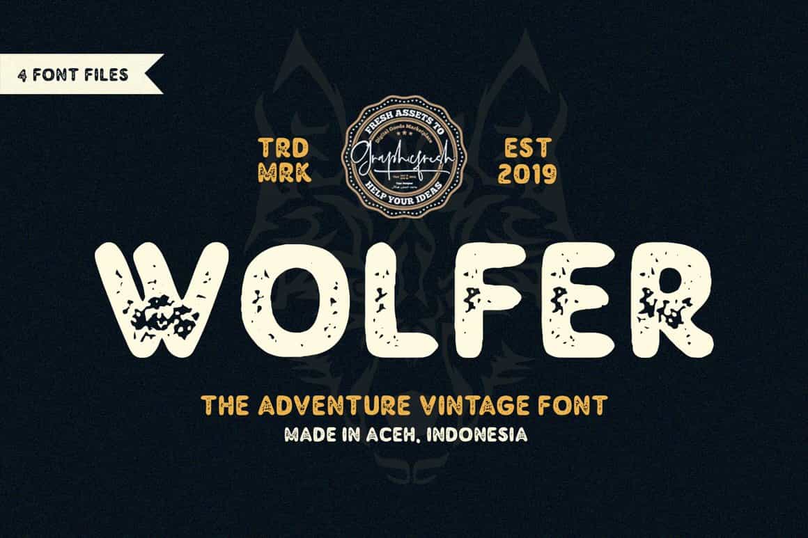 The Crafter Vintage Font Bundle - 35 Amazing Fonts - Artixty