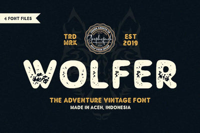 The Crafter Vintage Font Bundle - 35 Amazing Fonts - Artixty