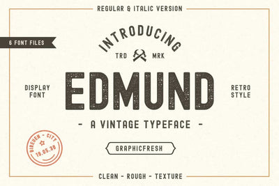 The Crafter Vintage Font Bundle - 35 Amazing Fonts - Artixty