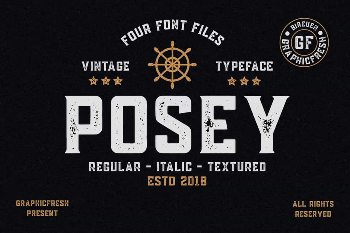 The Crafter Vintage Font Bundle - 35 Amazing Fonts - Artixty