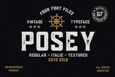 The Crafter Vintage Font Bundle - 35 Amazing Fonts - Artixty