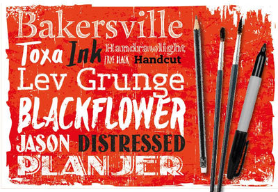 Typefaith Grunge Script Fonts Bundle - 18 Cool Fonts - Artixty