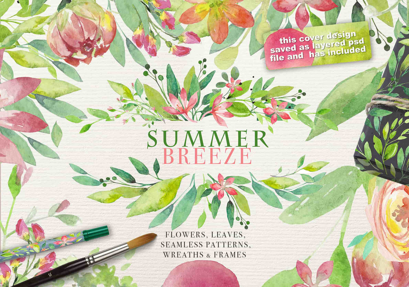 17000+ Exquisite Watercolor Design Library - Artixty