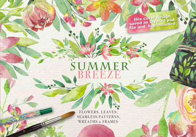 17000+ Exquisite Watercolor Design Library - Artixty