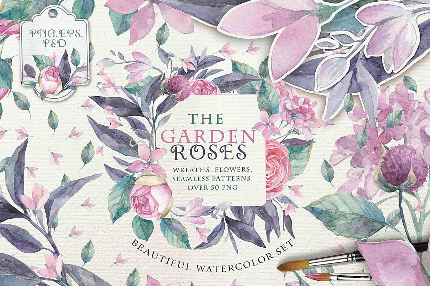 17000+ Exquisite Watercolor Design Library - Artixty
