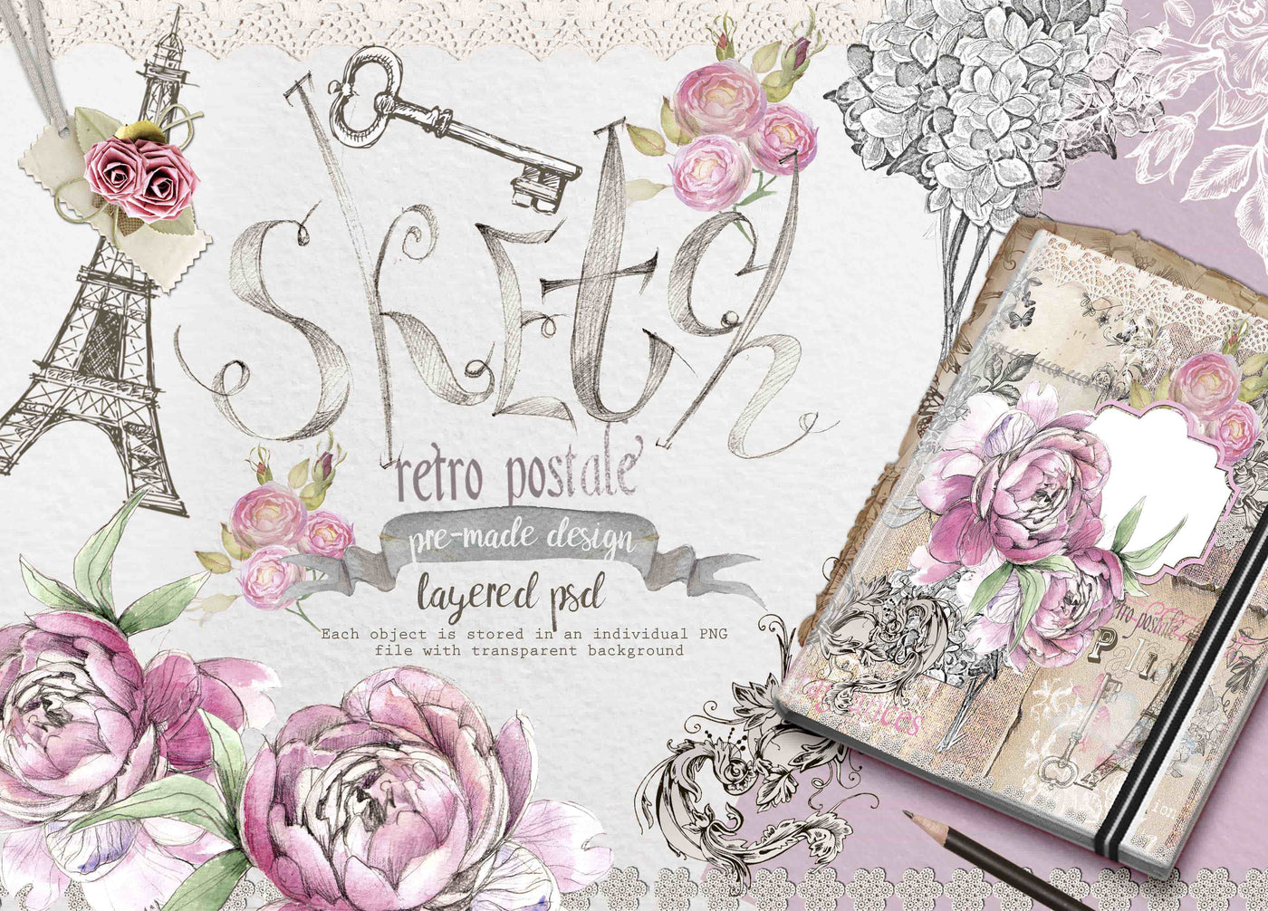 17000+ Exquisite Watercolor Design Library - Artixty