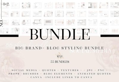 The All In One Brand Styling Design Bundle - Artixty