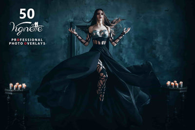 1900+ Halloween Photo Overlays Bundle - Artixty
