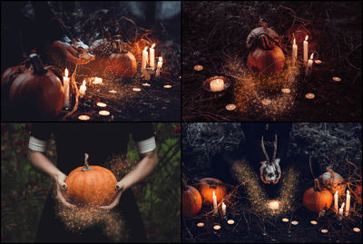 1900+ Halloween Photo Overlays Bundle - Artixty