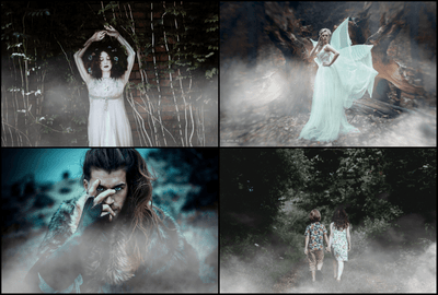 1900+ Halloween Photo Overlays Bundle - Artixty