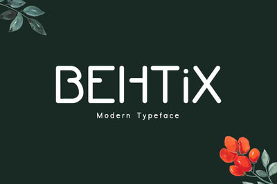 20 Modern And Unique Font Bundle - Artixty
