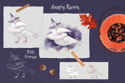 Trick Or Treat Halloween Illustrations Bundle - Artixty