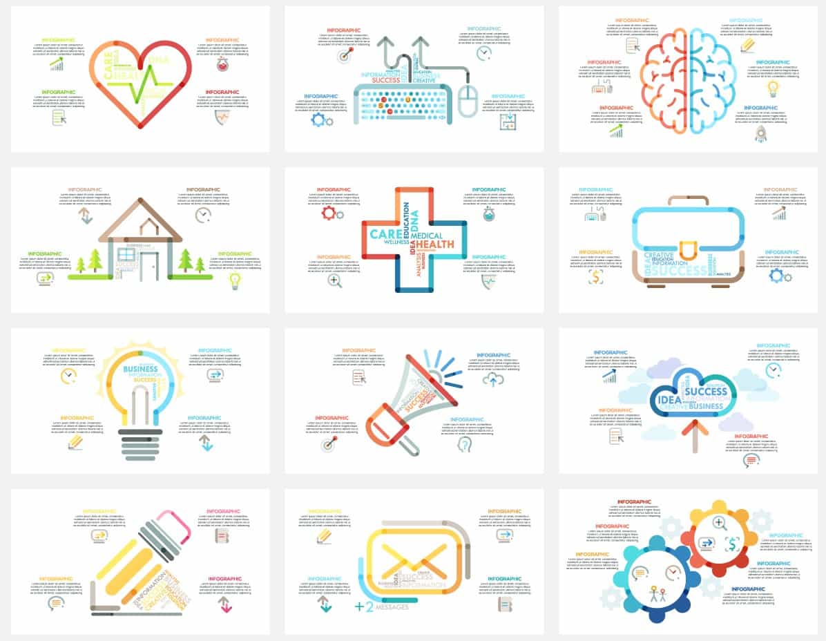 The Epic Infographics Bundle - 1000+ Vectors - Artixty