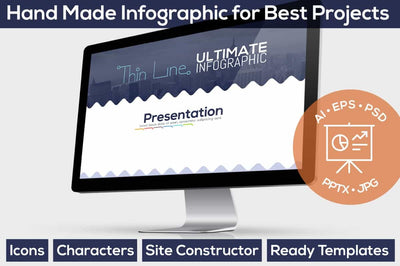 The Epic Infographics Bundle - 1000+ Vectors - Artixty