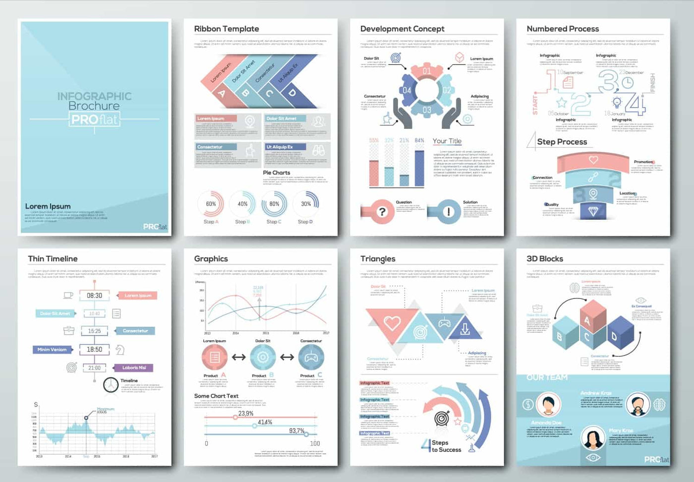 The Epic Infographics Bundle - 1000+ Vectors - Artixty