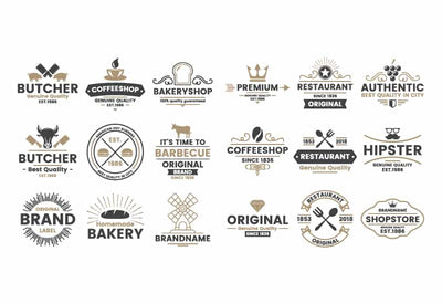 The Massive Vintage Badges And Objects Bundle - Artixty