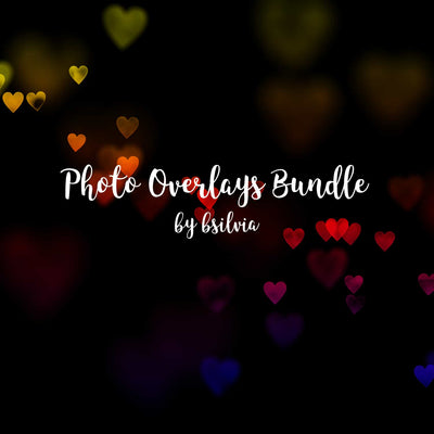 750+ Sparkly Photo Overlays Bundle - Artixty