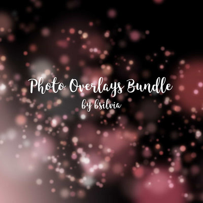 750+ Sparkly Photo Overlays Bundle - Artixty