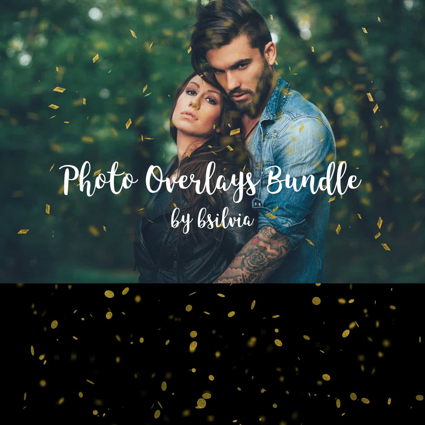 750+ Sparkly Photo Overlays Bundle - Artixty