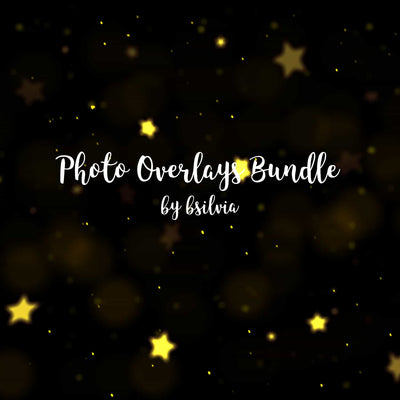 750+ Sparkly Photo Overlays Bundle - Artixty