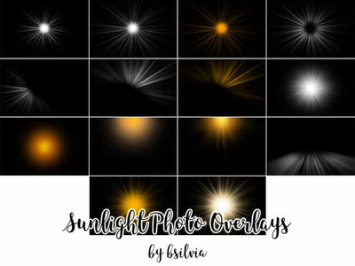 750+ Sparkly Photo Overlays Bundle - Artixty